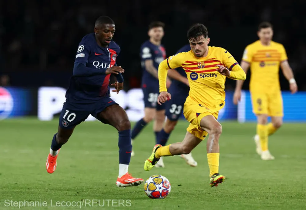 FC Barcelona a învins-o pe PSG (3-2), în deplasare, în sferturile Ligii Campionilor