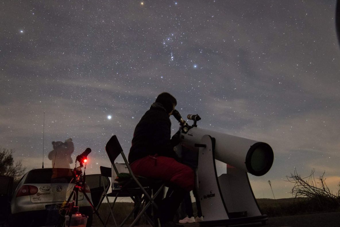 Observații astronomice, gratuite, prin telescop