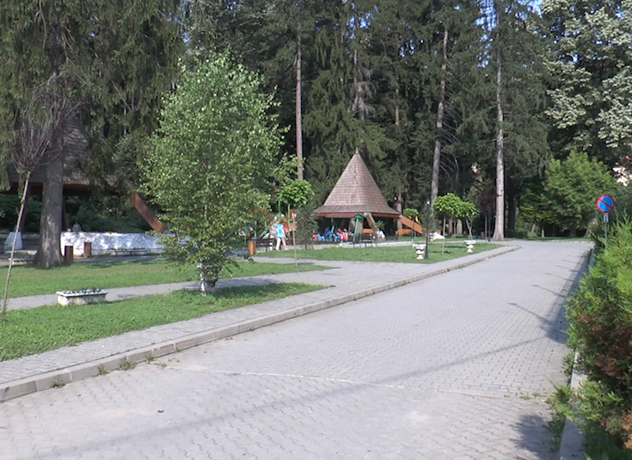 Parcul central din Băile Olănești va fi modernizat !