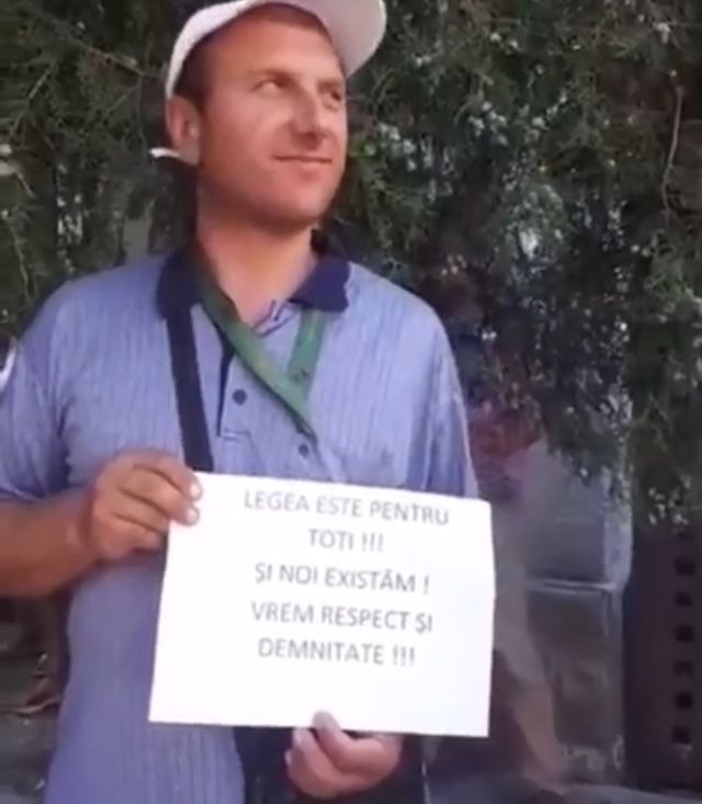 Protest la DGASPC Valcea