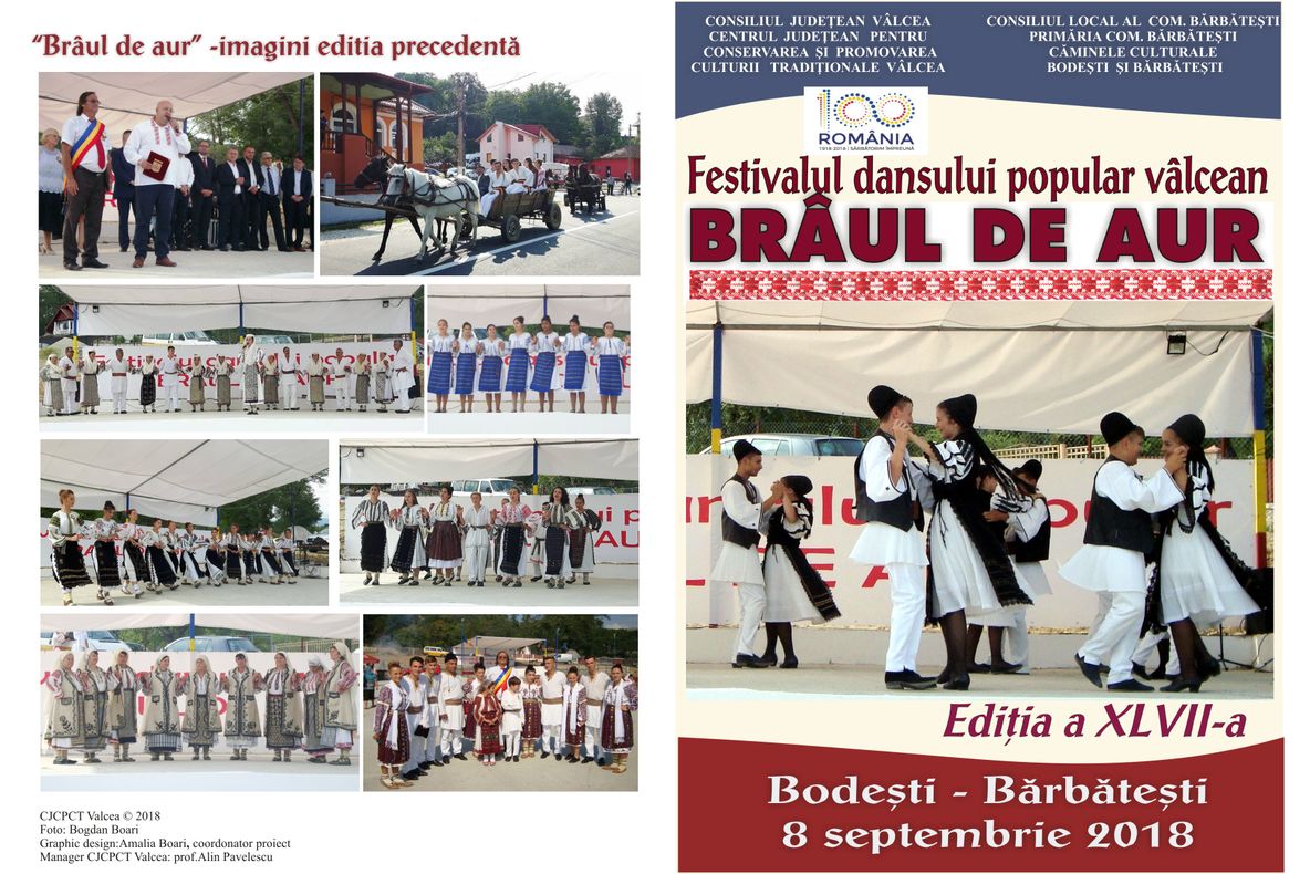 "Brâul de Aur" , tradiție și continuitate în Bărbătești, Vâlcea !