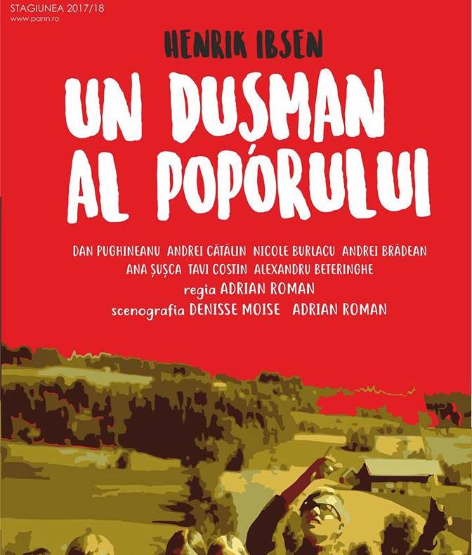 „Un dușman al poporului” , la Teatrul "Anton Pann" !