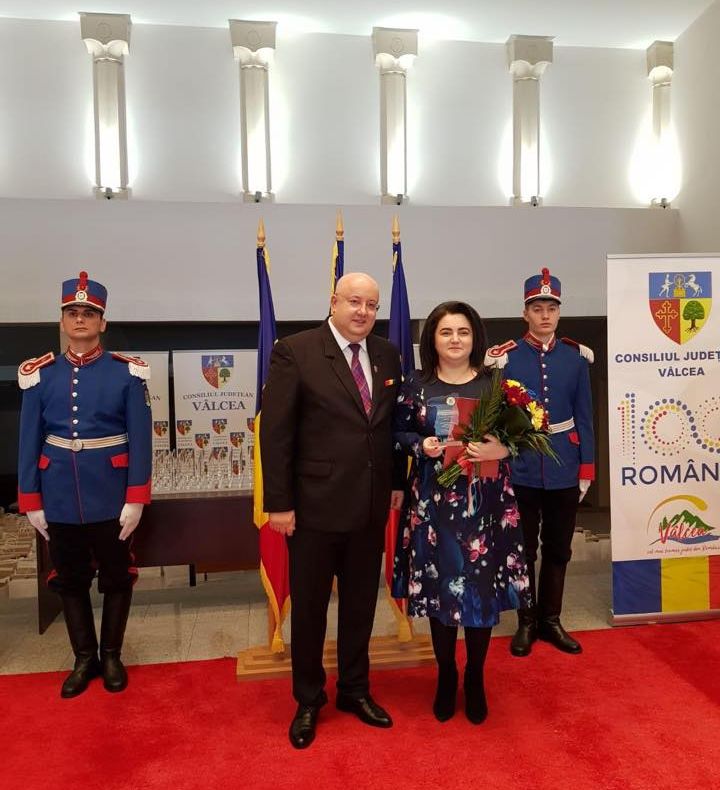 Sedință festivă la Consiliul Județean Vâlcea cu prilejul Centenarului