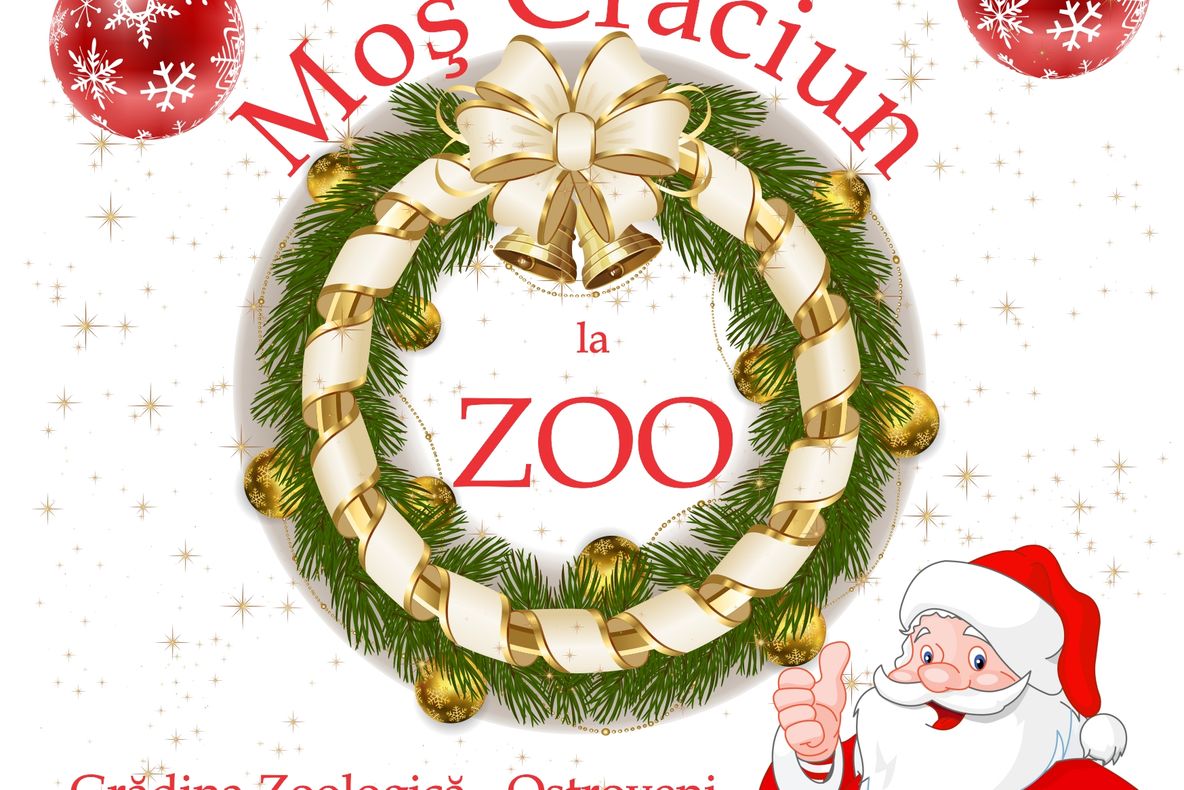 Moş Crăciun vine la Zoo, dar şi la copiii din Petrişor