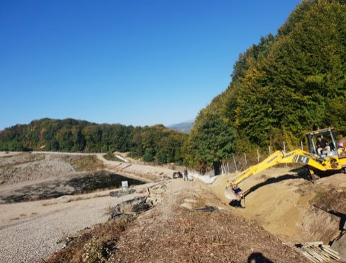 Lucrări finalizate la Depozitul de deşeuri din Feţeni