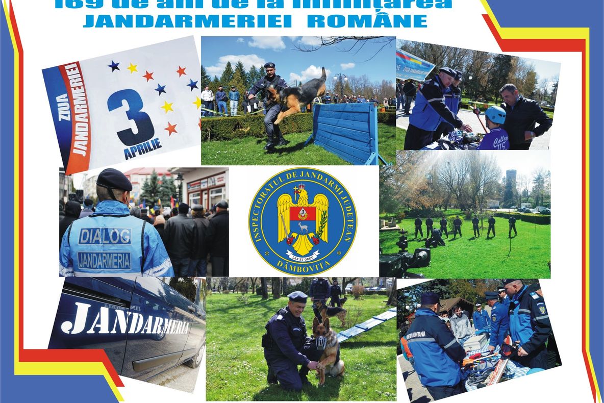 169 de ani de la înființarea Jandarmeriei Române