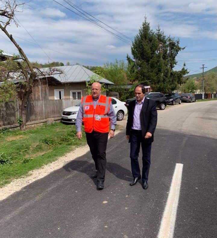 Drum modernizat în zona Fedeleșoiu- Dăești