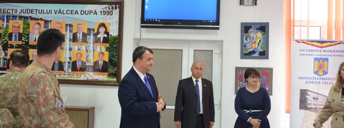 Vizita delegației mixte CIMIC aparținând Forțelor Terestre ale României și SUA