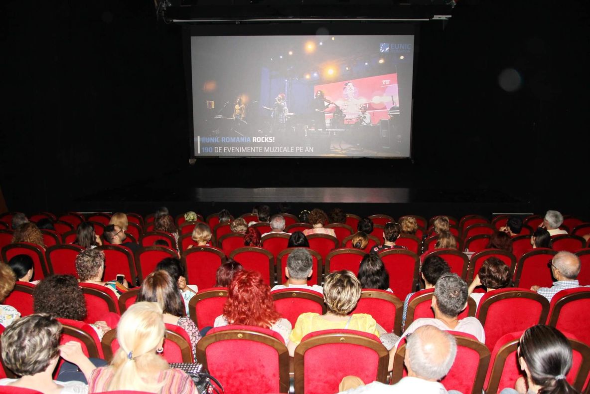 A doua zi a festivalului filmului european, în Râmnic