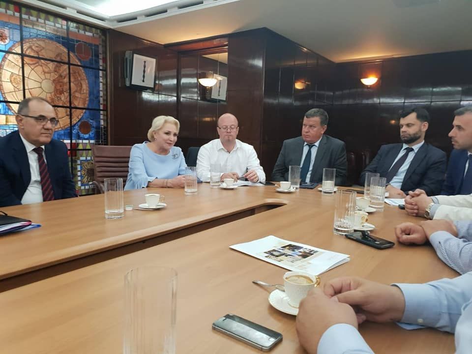 Primarul Râmnicului, întâlnire cu Primul Ministru al României