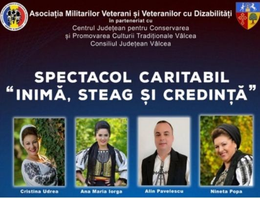 Spectacol caritabil la Râmnicu Vâlcea