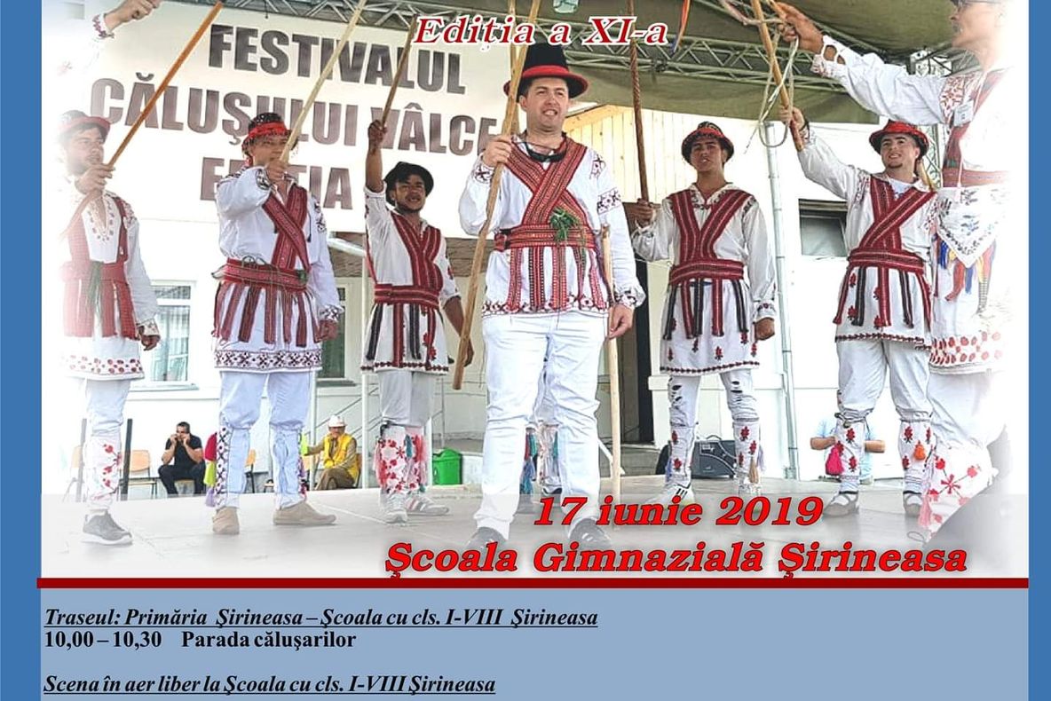 Tineri din Vâlcea și Sibiu, în Parada călușarilor