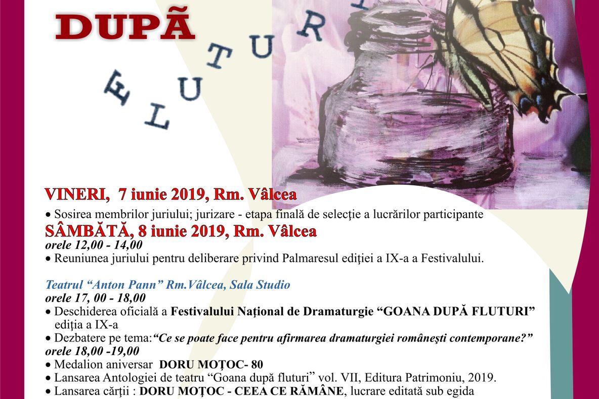 Festivalul Național de Dramaturgie "Goana după fluturi"