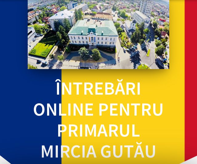 Audiențe online la primăria Râmnicu Vâlcea