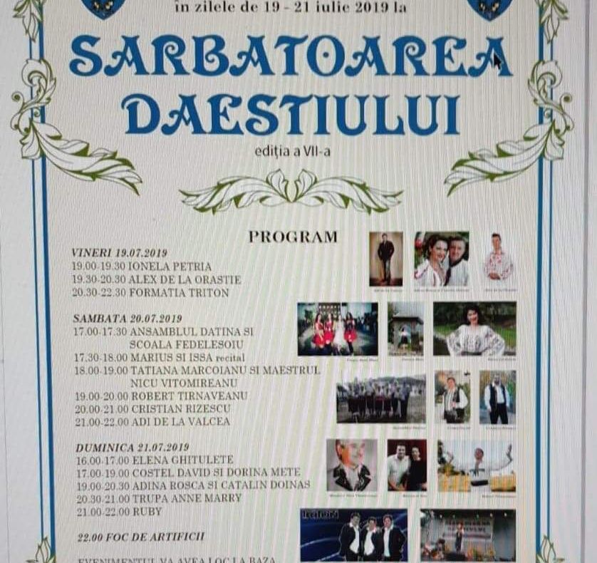 "Sărbătoarea Dăeștiului", gata de start !