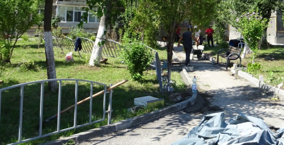 Lucrări în cartierul Nord din Râmnicu Vâlcea