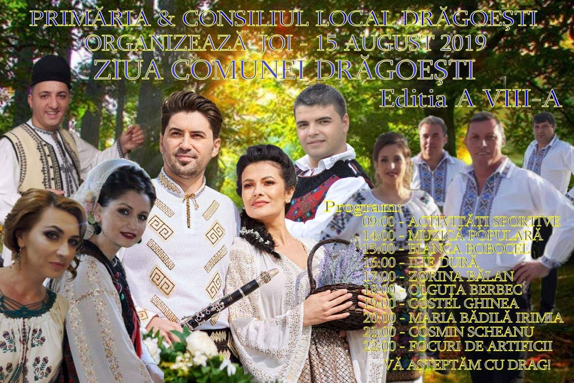 Concerte de muzică populară și competiții sportive în localitatea domnitorului Mihai Viteazul