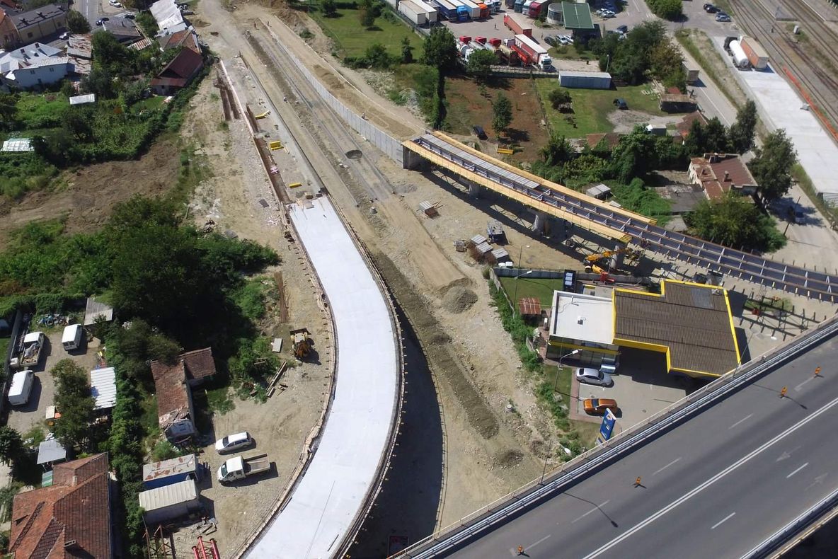 Au fost făcute publice noi imagini ale lucrărilor pentru cea mai mare investiție din ultimii ani, in Râmnic