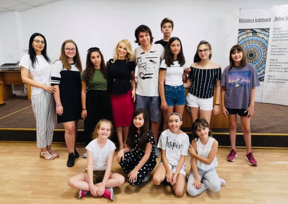 Workshop de actorie cu Anca Olteanu, actriță la Teatrul Municipal „Ariel”