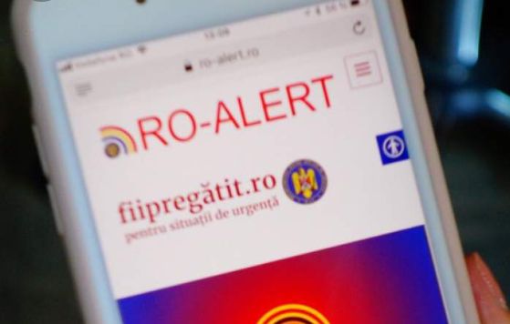 Sistemul Ro Alert a fost activat din nou în Vâlcea