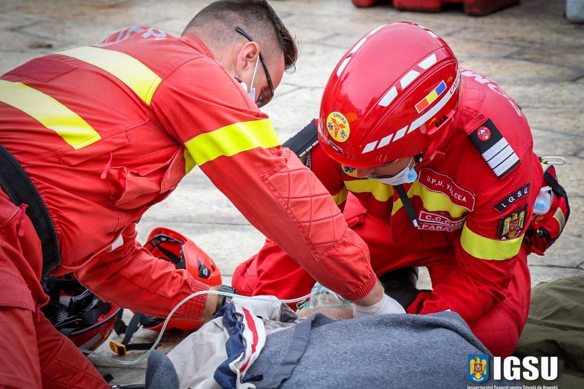 Paramedicii din cadrul I.S.U. „General Magheru” Vâlcea, din nou pe podium !
