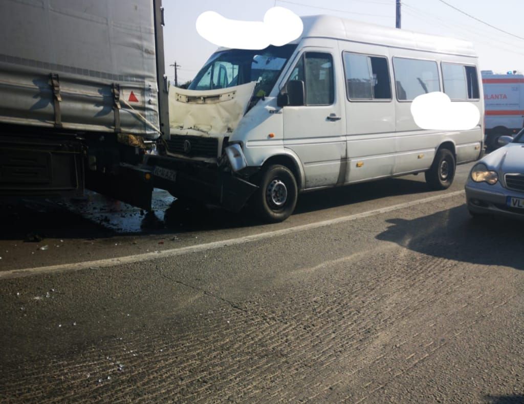 Incident rutier în Tatarani