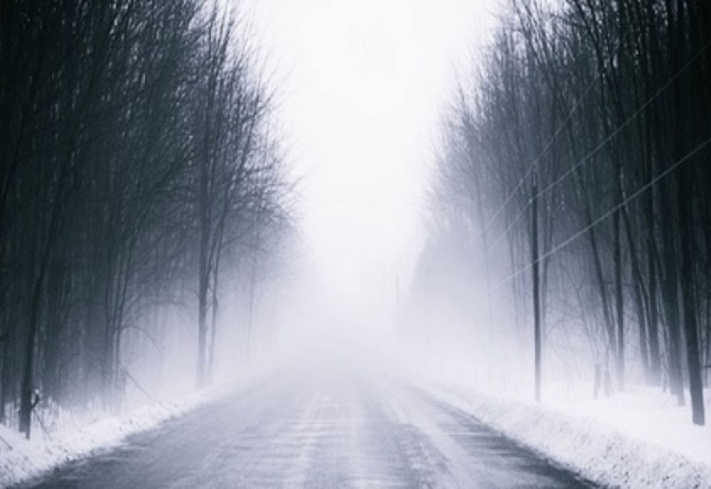 Ceață și trafic rutier îngreunat