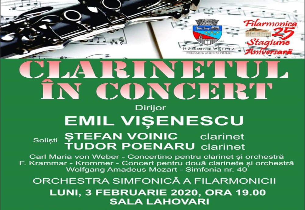 Mozart, la filarmonica din Râmnicu Vâlcea