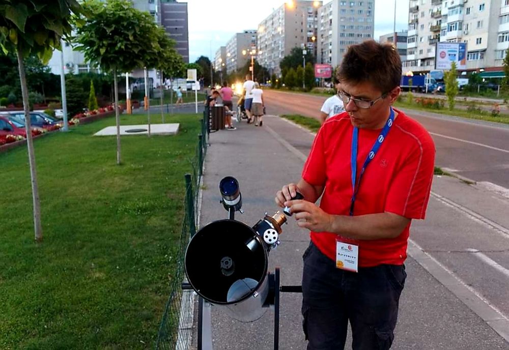 Sesiune de observații astronomice gratuite 