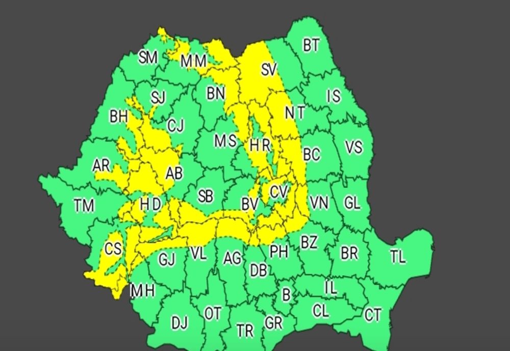 Alertă meteo. COD PORTOCALIU de vânt și viscol