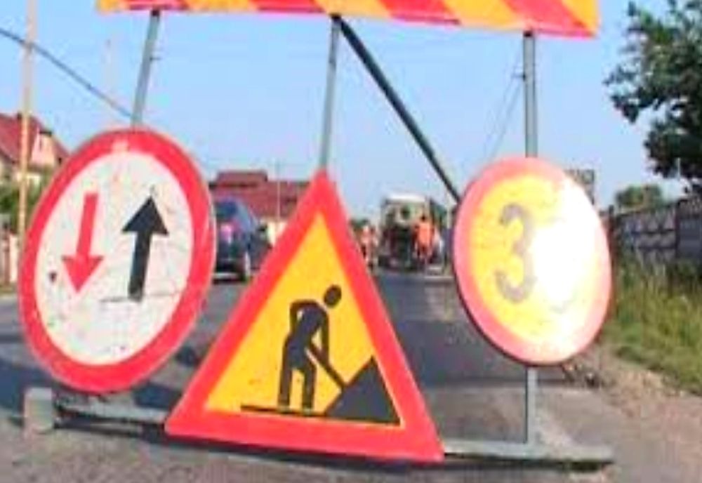 Pod în lucru la Râmnicu Vâlcea