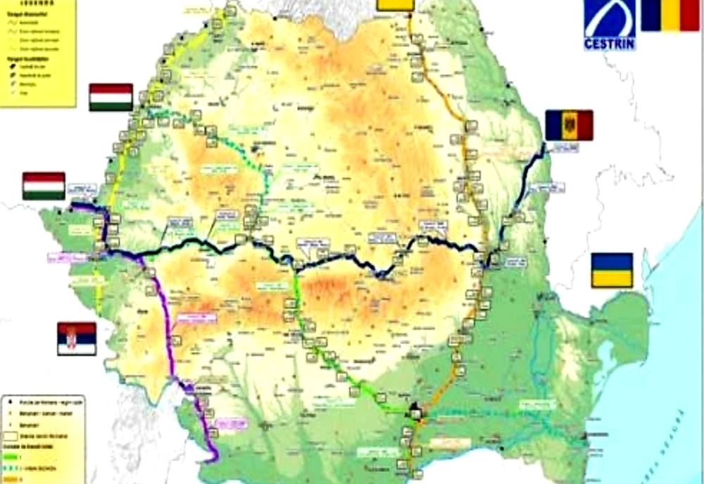 Culoare de tranzit pentru transportatori, pe teritoriul României