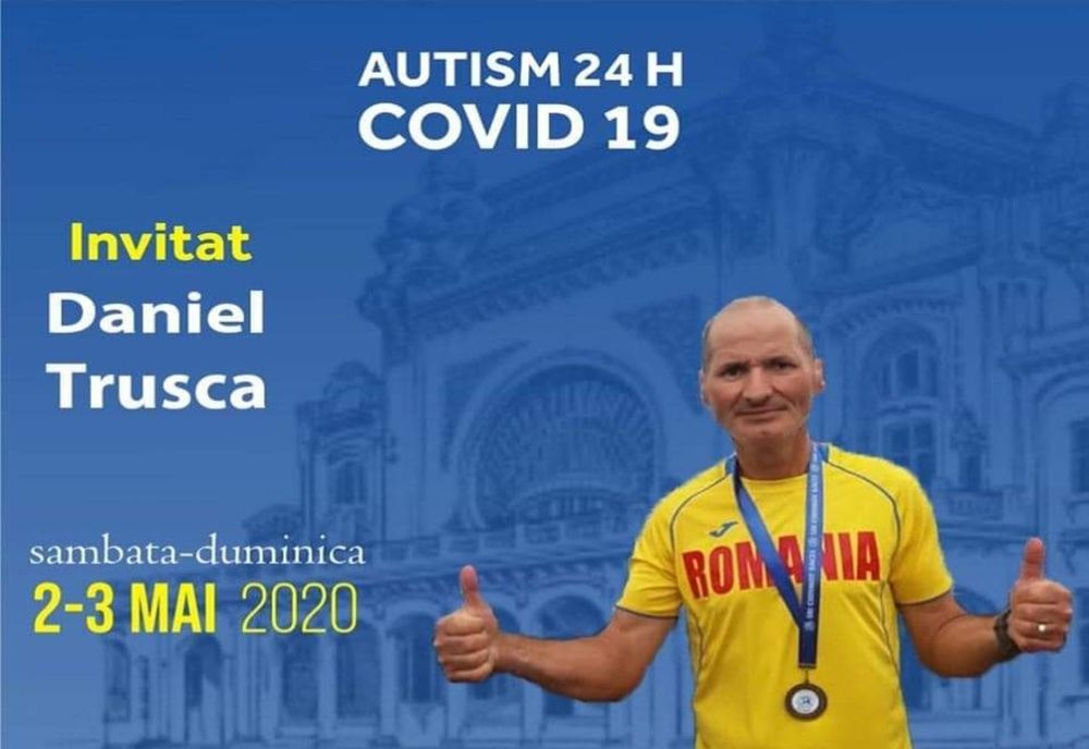 Un atlet din Drăgășani își vinde kilometrii pentru o cauză caritabilă