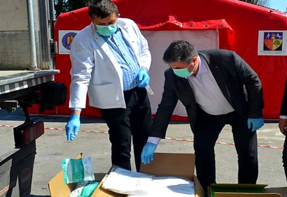 Echipamente de protecție pentru spitalele din Vâlcea