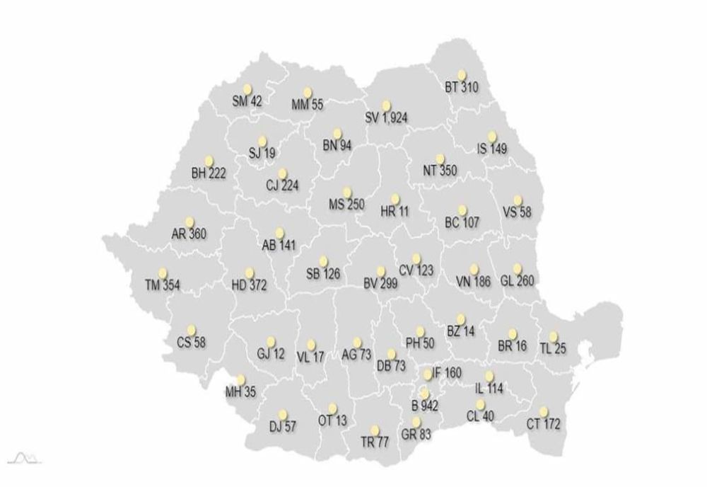 Până astăzi, în județul Vâlcea, au fost confirmate 17 cazuri de persoane infectate cu virusul COVID19 - Coronavirus