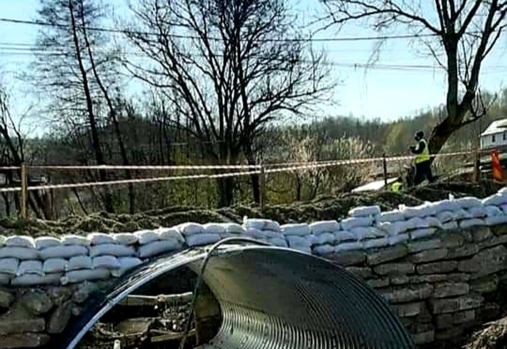 Un pod nou la Alunu, pe DJ 605 C. Circulația în zonă a fost reluată