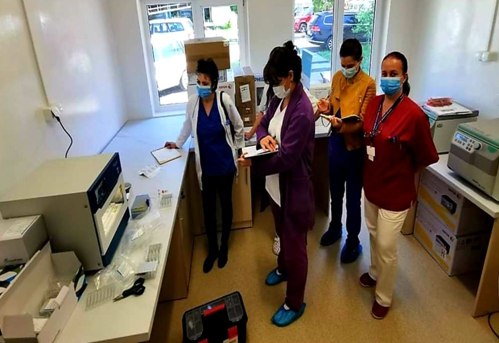 Vâlcea: Aparatul de testare Real Time PCR va funcționa în câteva zile