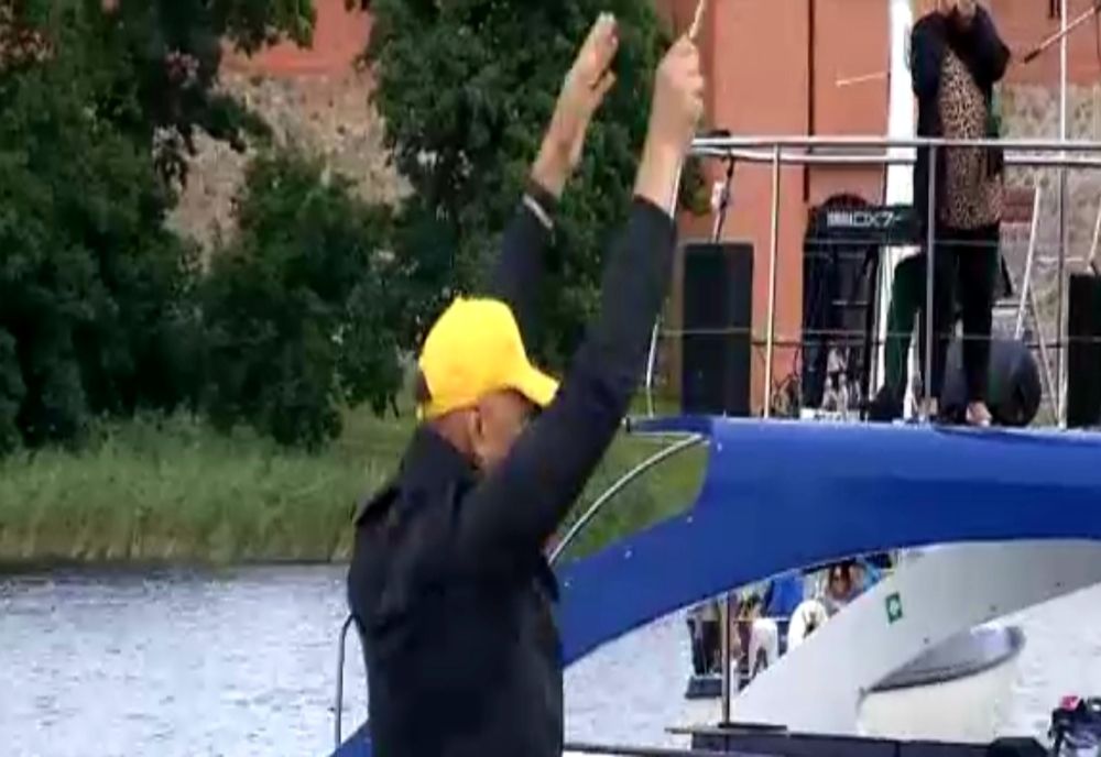 Dirijor pe barcă, concert pe apă, Cartea Recordurilor