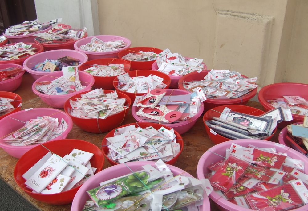 Pregătiri pentru Mărțișor. Unde se vor afla comercianții din Râmnic