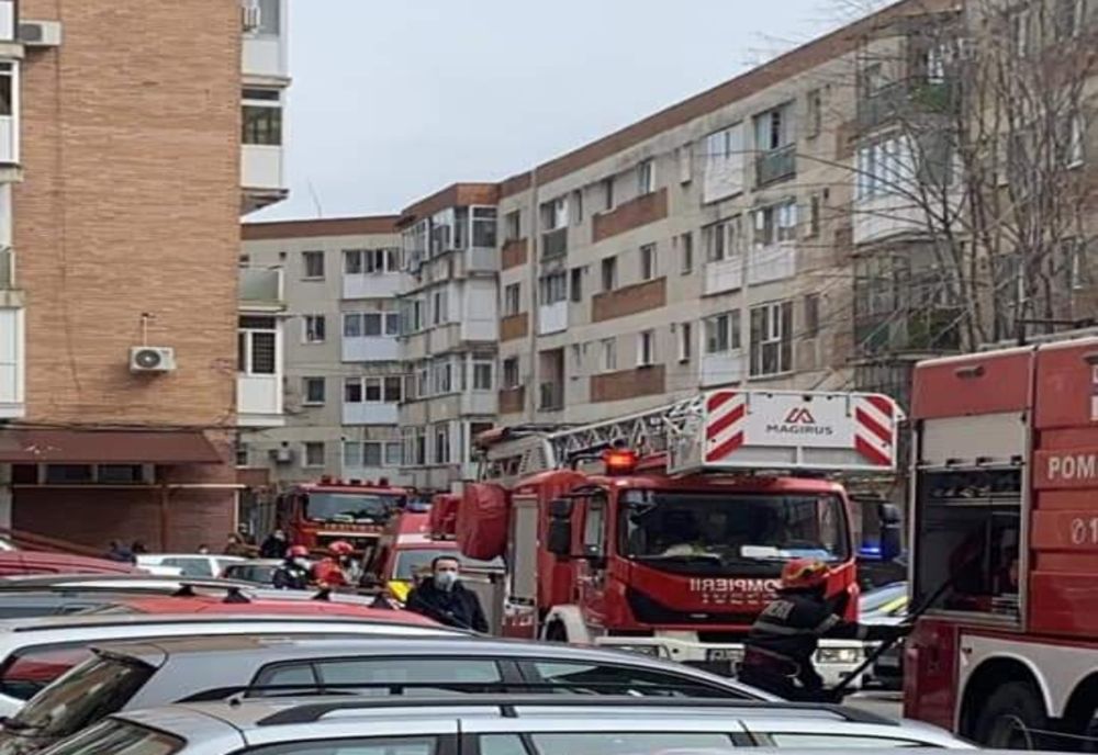 Emisii de fum în municipiul Râmnicu Vâlcea