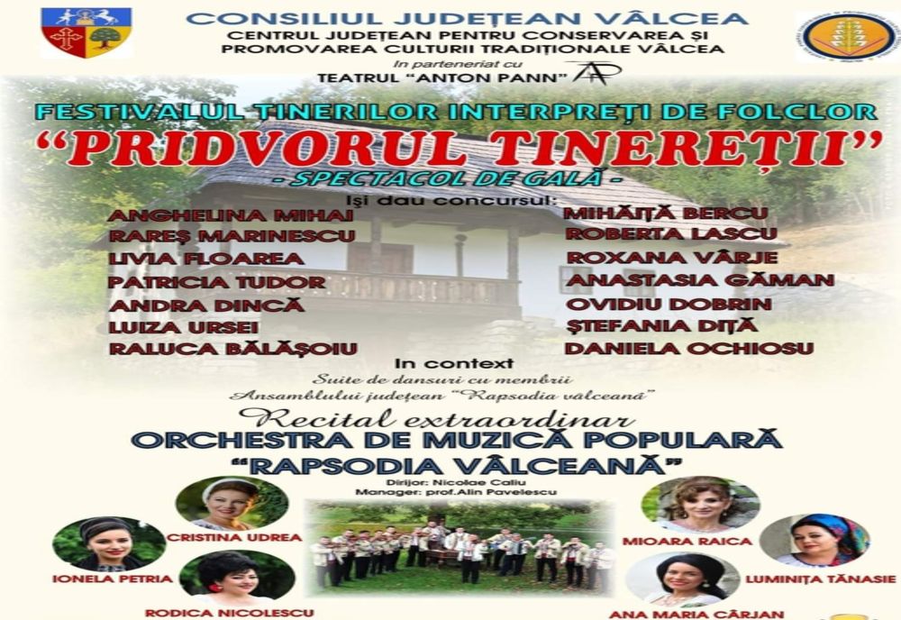 Concert în aer liber joi 20 mai, la teatrul Anton Pann