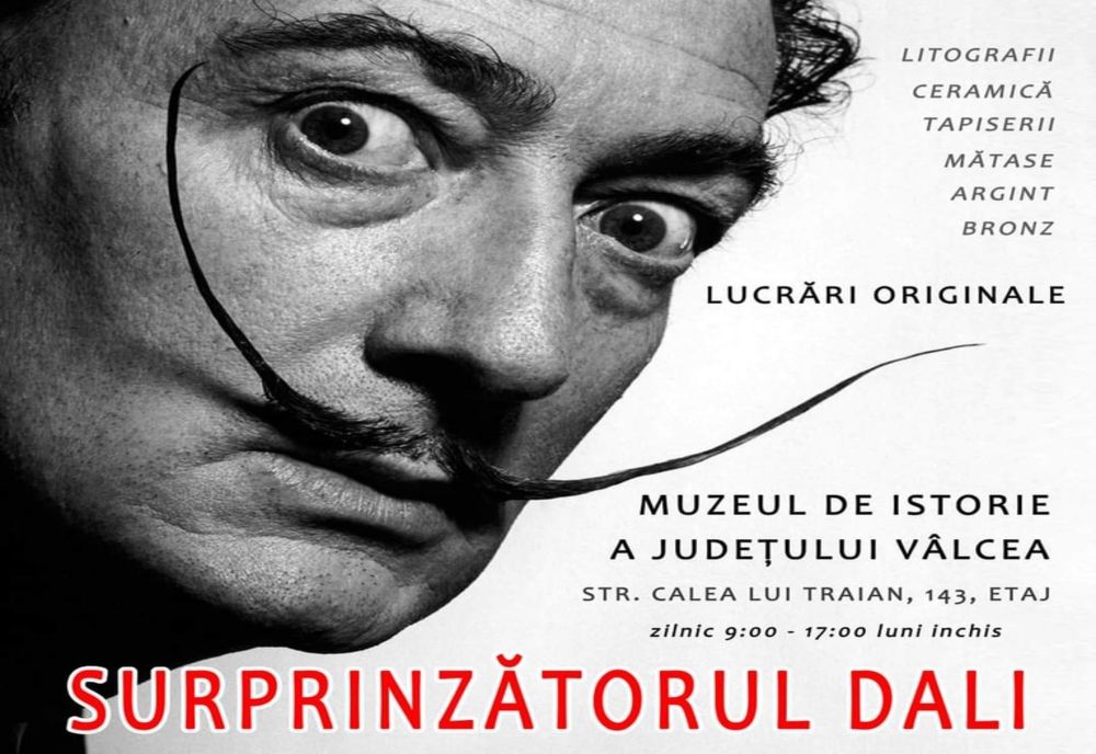 150 de lucrări din expoziția ”Surprinzătorul Dali” expuse la Muzeul de istorie, Vâlcea