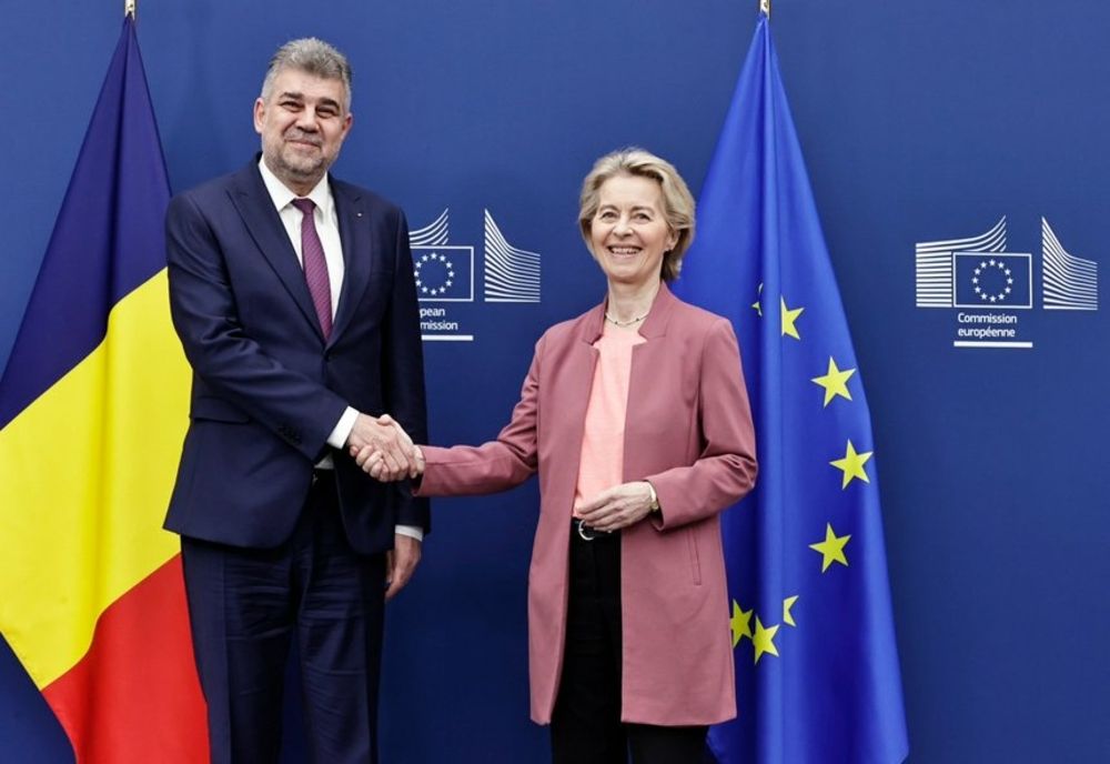 CIOLACU, ÎNTÂLNIRE CU URSULA VON DER LEYEN! PNRR, DEFICITUL BUGETAR ȘI SECURITATEA ALEGERILOR, PE AGENDA DISCUȚIILOR