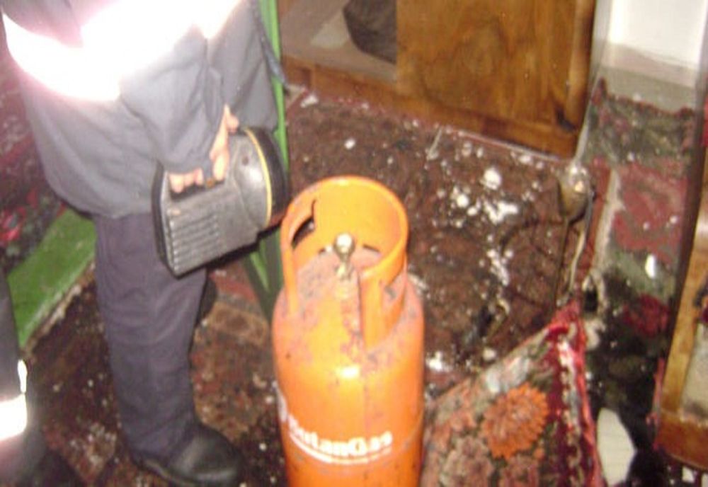 O persoană rănită, după explozia unei butelii în municipiul Râmnicu Vâlcea