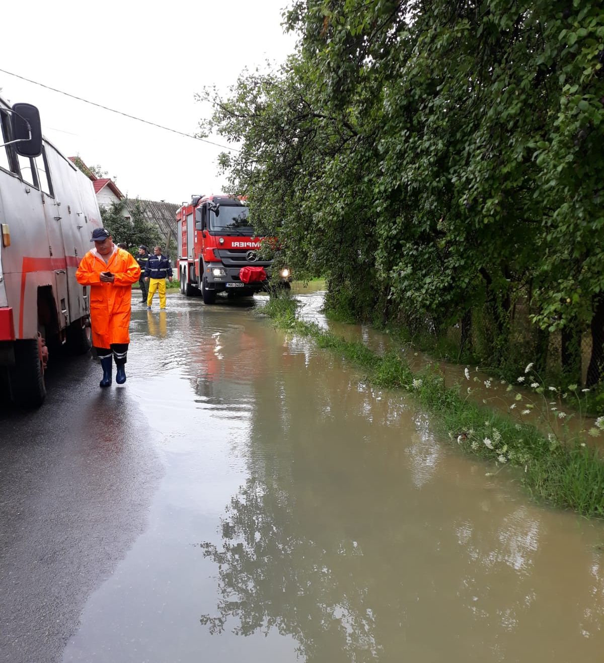 Calimanesti inundatii