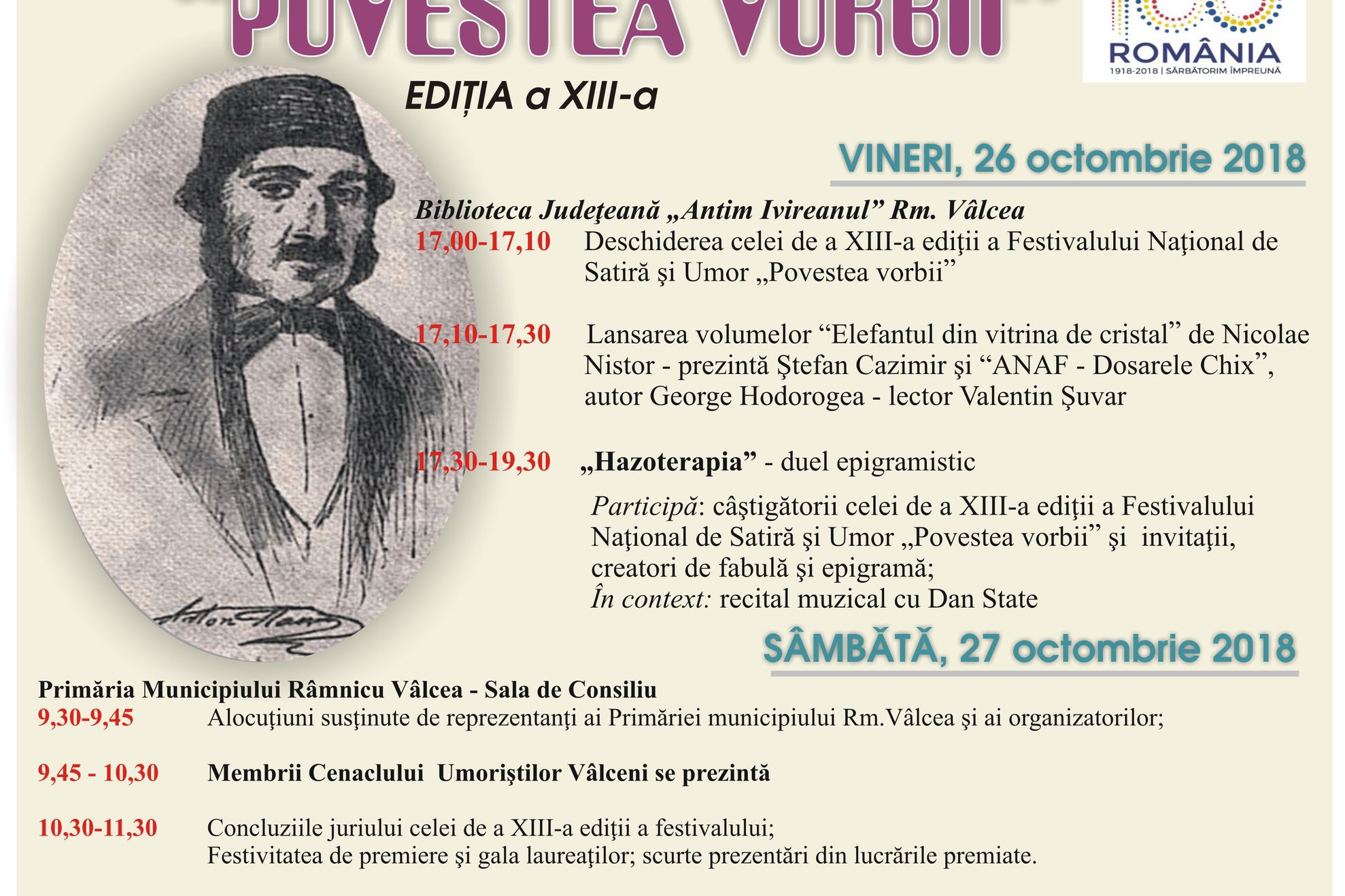 Povestea vorbii 2018 afis