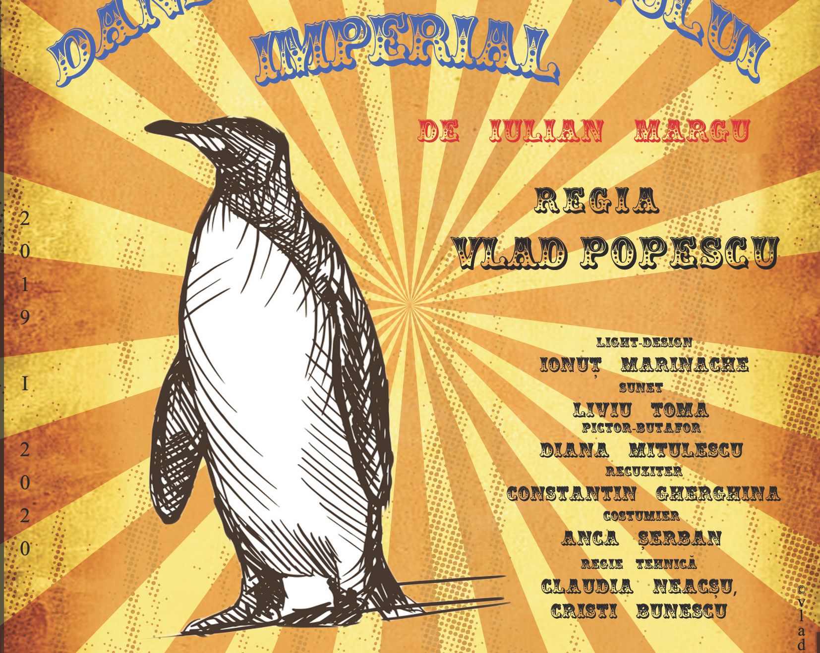 afis Dansul Pinguinului Imperial