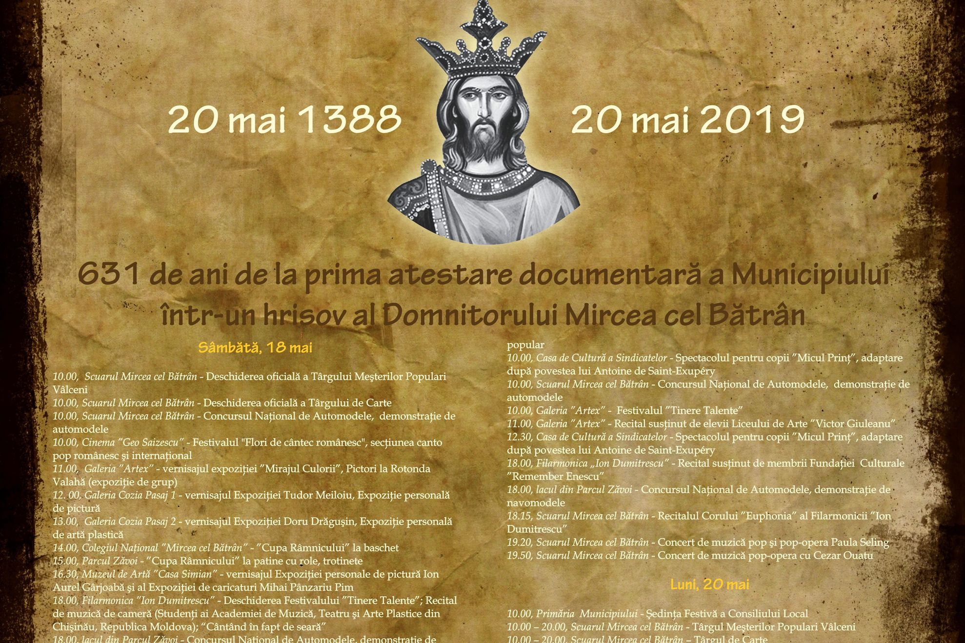 Afis Zilele Ramnicului 2019