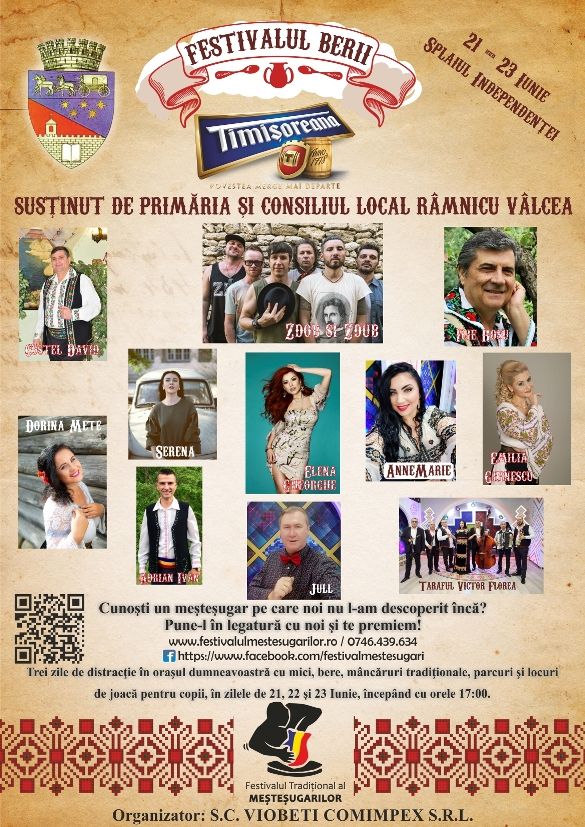 Afis Festivalul Berii ”Timisoreana”