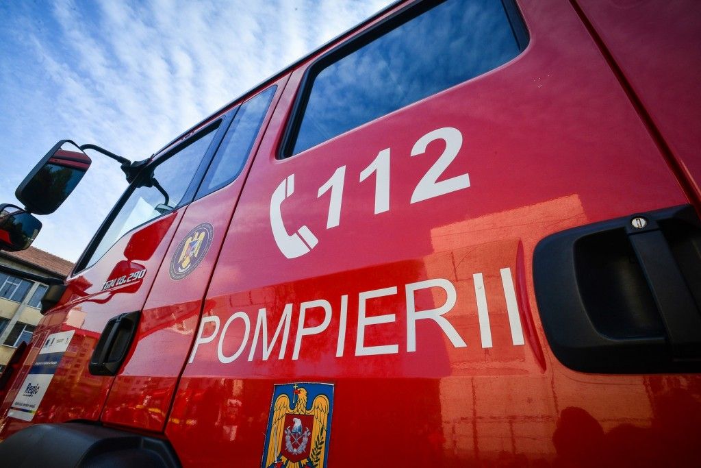 incendiu pompieri